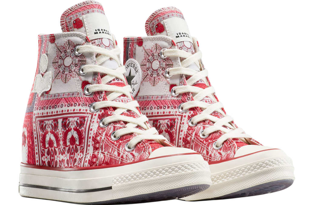 Chuck 70 Wedge WMNS Red / White x Isabel Marant