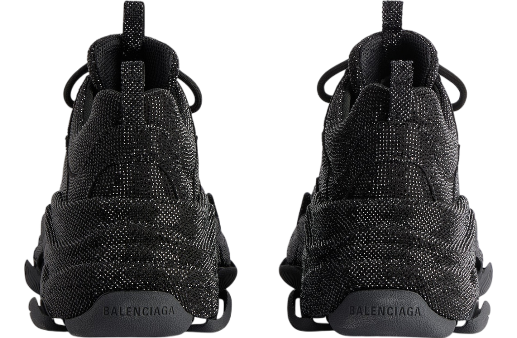 Triple S With Rhinestones Black