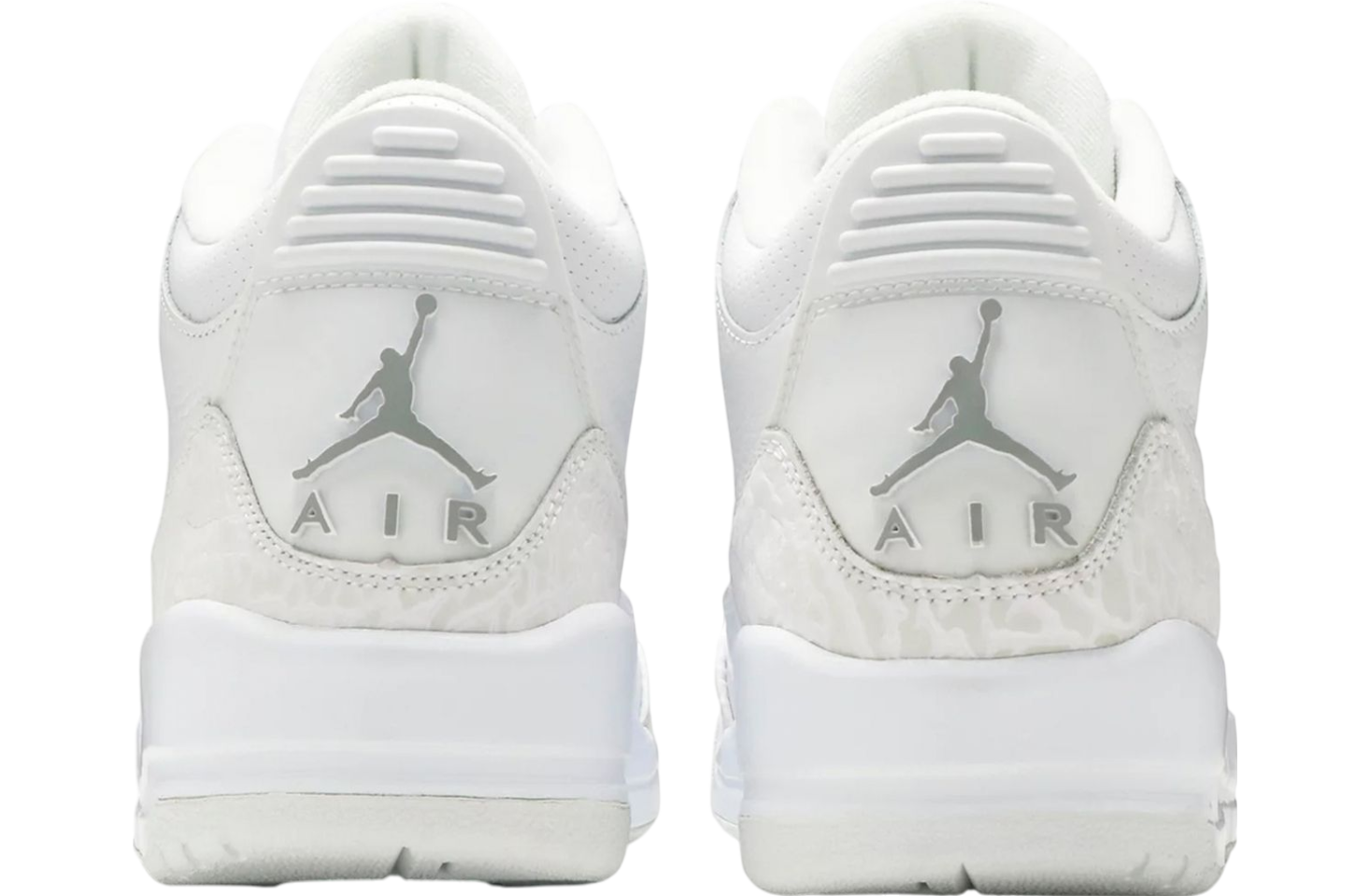 3 Pure Money White / Metallic Silver