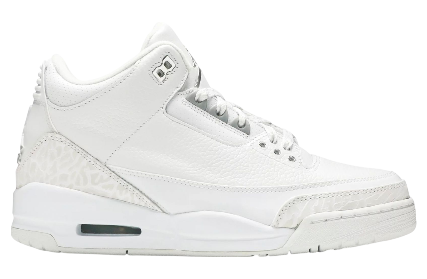 3 Pure Money White / Metallic Silver